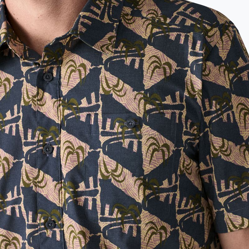 Herrenhemd Patagonia Go To jaguar geo/dolomite blue 6