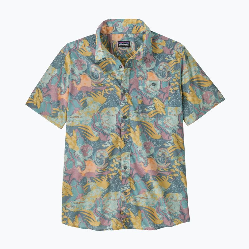 Herrenhemd Patagonia Go To moon tripper/blue sage 8