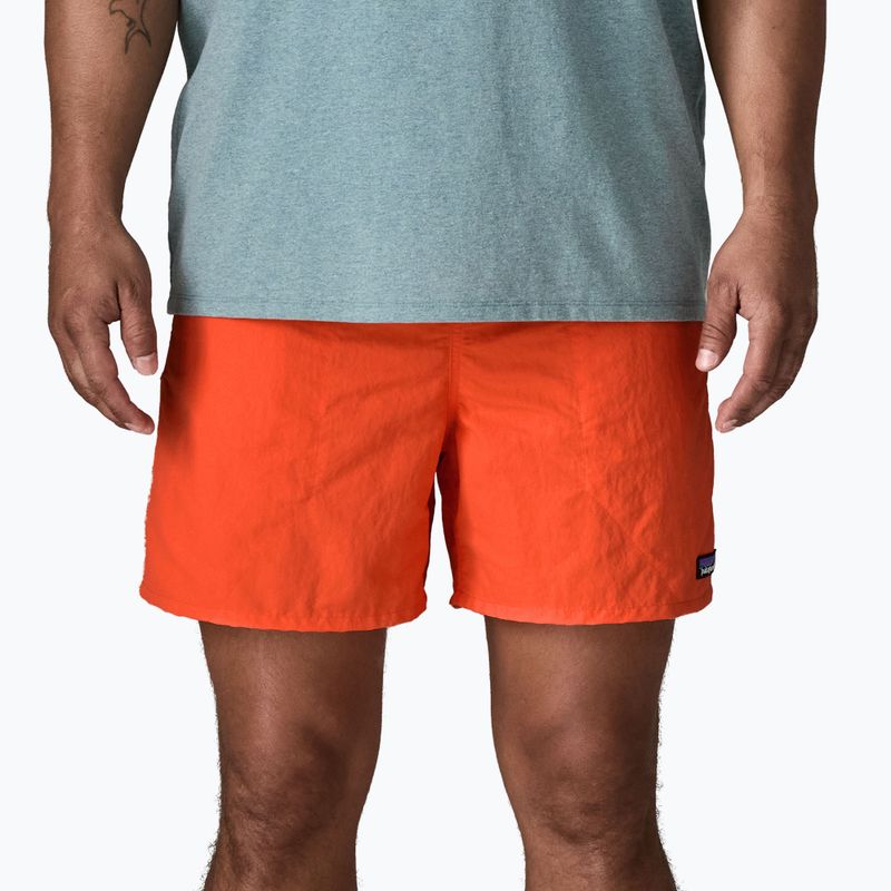Herrenshorts Patagonia Baggies 5" orange peel 4