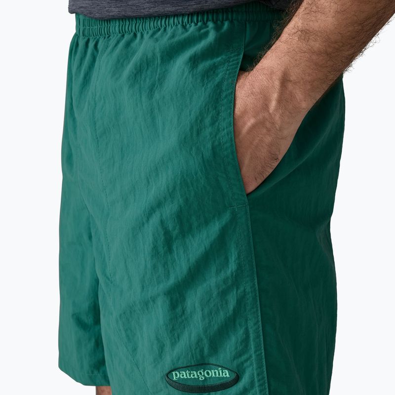 Herrenshorts Patagonia Baggies 5" 95 oval logo/gem green 6