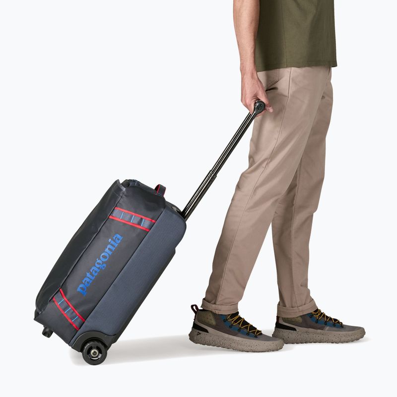Reisetasche Patagonia Black Hole Wheeled Duffel 40 l smolder blue/amanita red 5