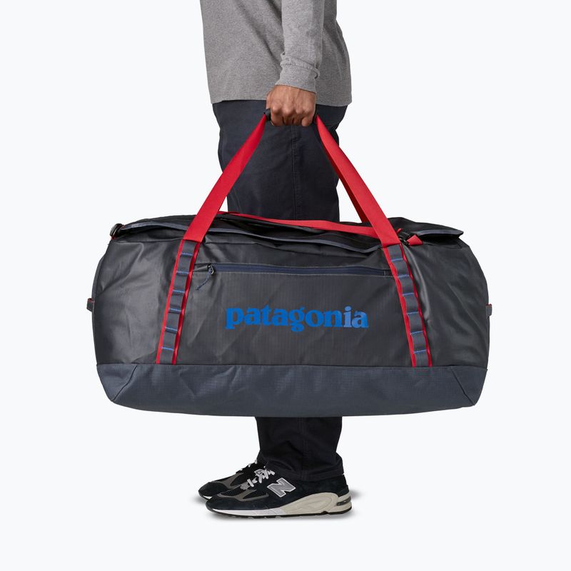 Reisetasche Patagonia Black Hole Duffel 100 l smolder blue/amanita red 4
