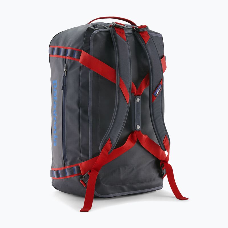 Reisetasche Patagonia Black Hole Duffel 55 l Smolder Blue/Amanita Red 2