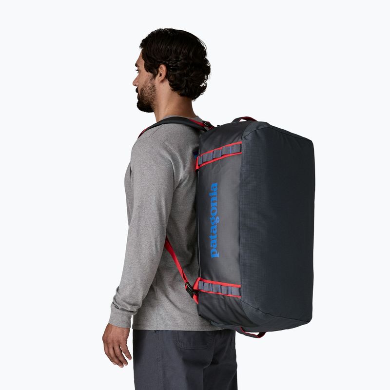 Reisetasche Patagonia Black Hole Duffel 55 l Smolder Blue/Amanita Red 3