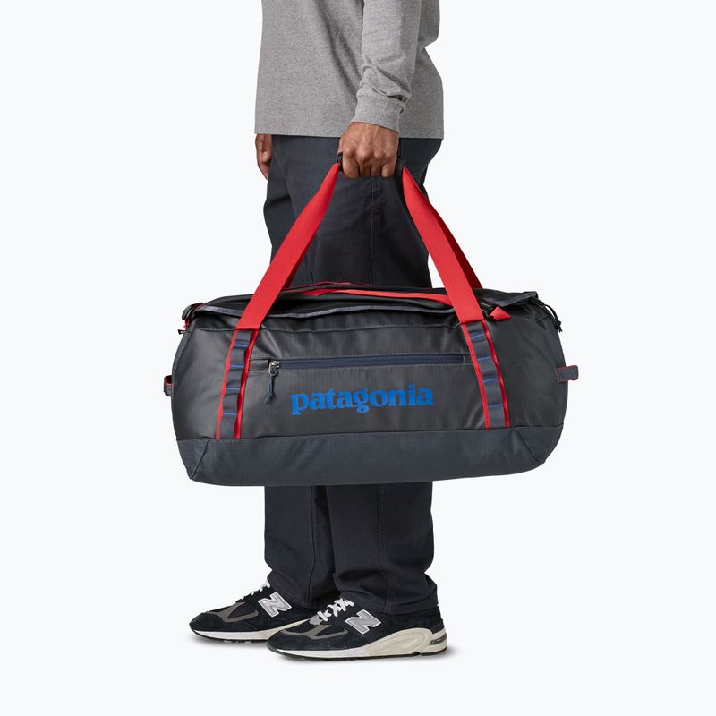 Reisetasche Patagonia Black Hole Duffel 55 l Smolder Blue/Amanita Red 4