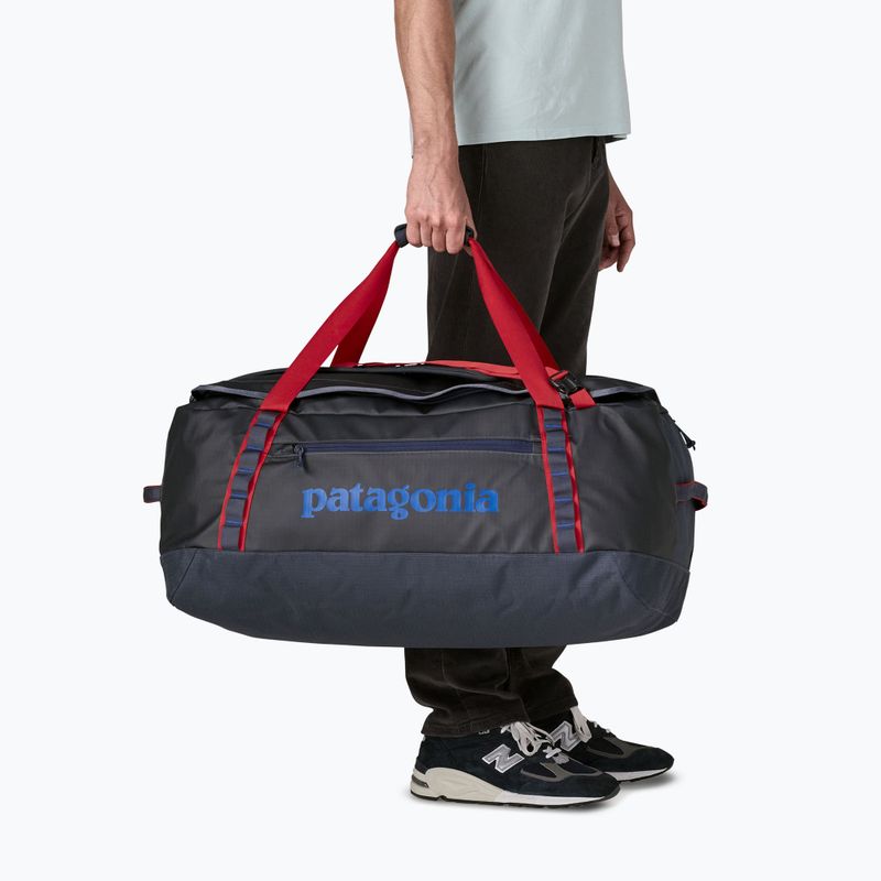 Reisetasche Patagonia Black Hole Duffel 70 l smolder blue/amanita red 4