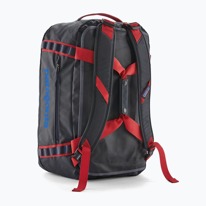 Reisetasche Patagonia Black Hole Duffel 40 l smulder blue/amanita red 2