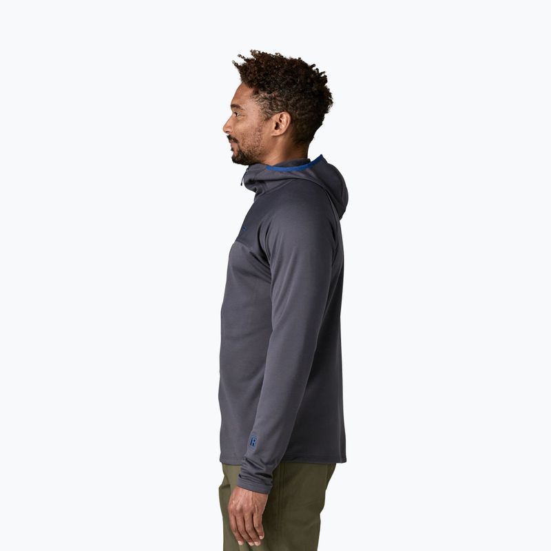 Herren Sweatshirt Patagonia R1 Ultralight Hoody smolder blue 4