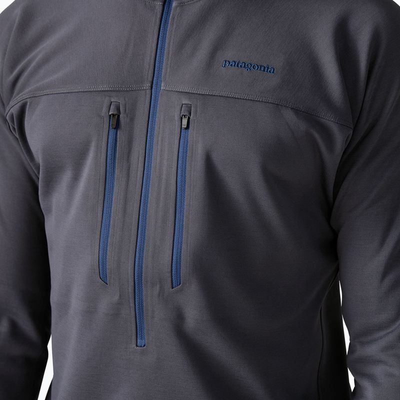 Herren Sweatshirt Patagonia R1 Ultralight Hoody smolder blue 7