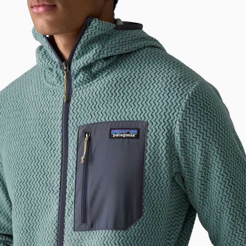 Herren-Trekkingpullover Patagonia R1 Air Full Zip Hoody blue sage 7