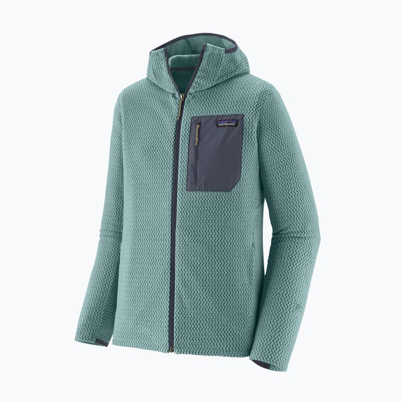 Herren-Trekkingpullover Patagonia R1 Air Full Zip Hoody blue sage 10
