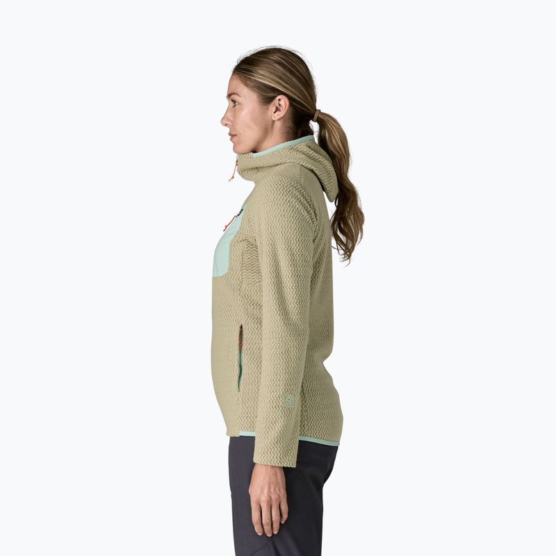 Fleecejacke für Damen Patagonia R1 Air Full-Zip Hoody weathered stone 4