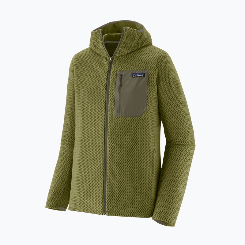 Herren-Trekkingpullover Patagonia R1 Air Full Zip Hoody caper green 5
