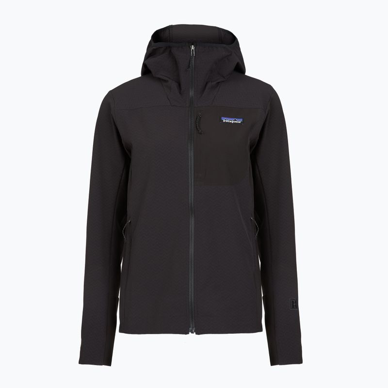 Softshell Jacke Damen Patagonia R1 CrossStrata Hoody black
