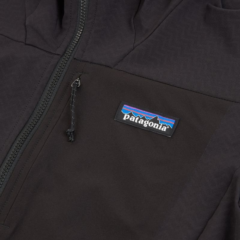 Softshell Jacke Damen Patagonia R1 CrossStrata Hoody black 3
