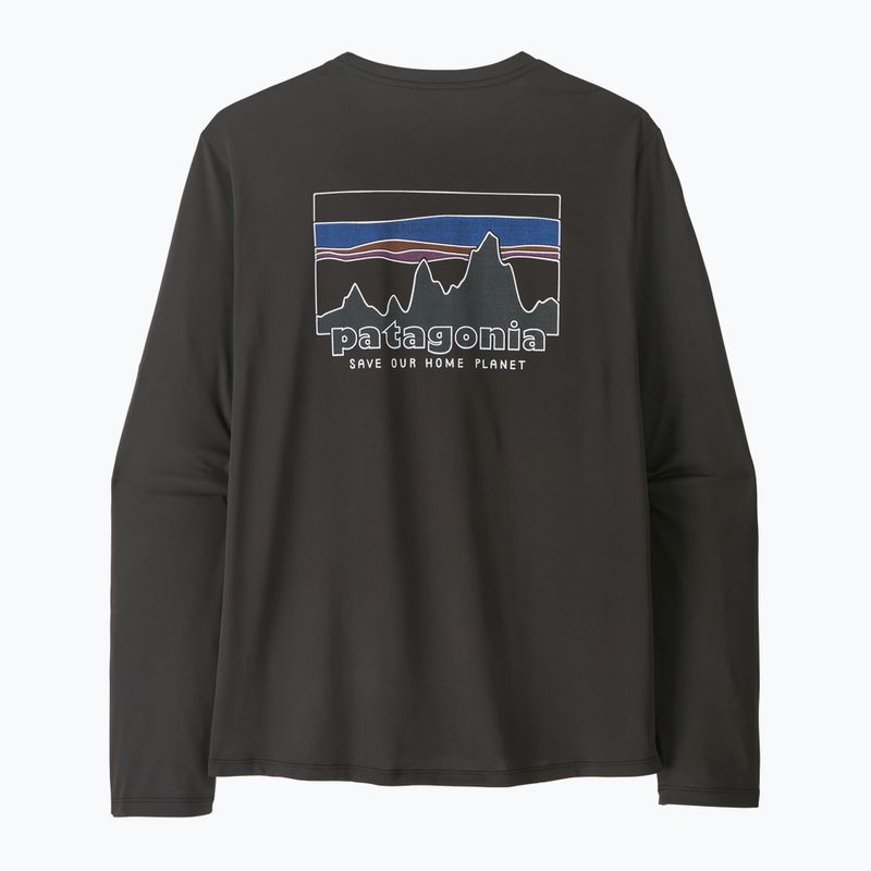Longsleeve Herren Patagonia Capilene Cool Daily - '73 Skyline black 2
