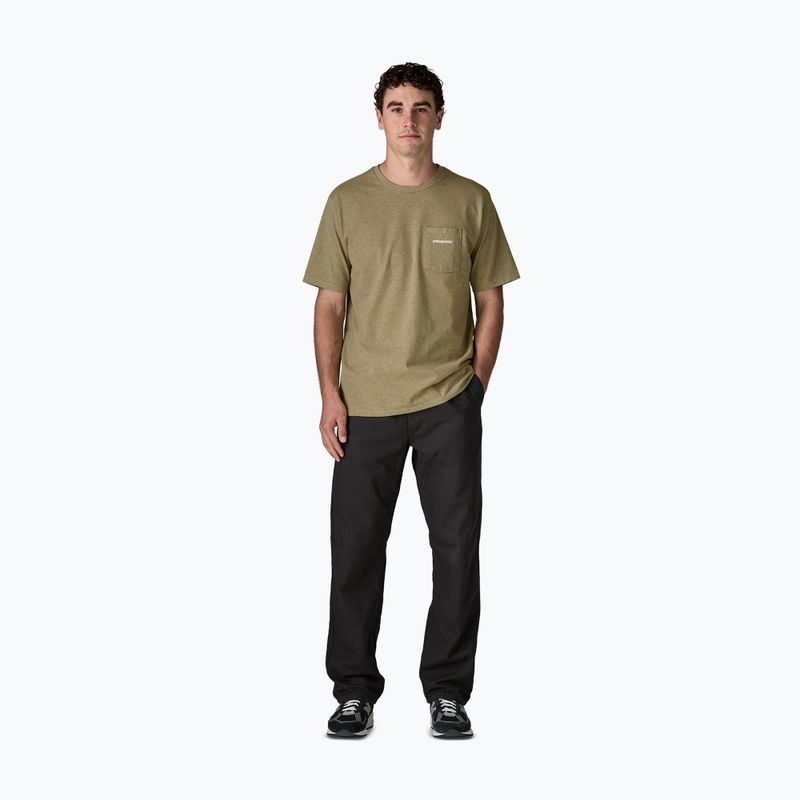 Herren T-Shirt Patagonia Boardshort Logo Pocket Responsibili gumtree green 2