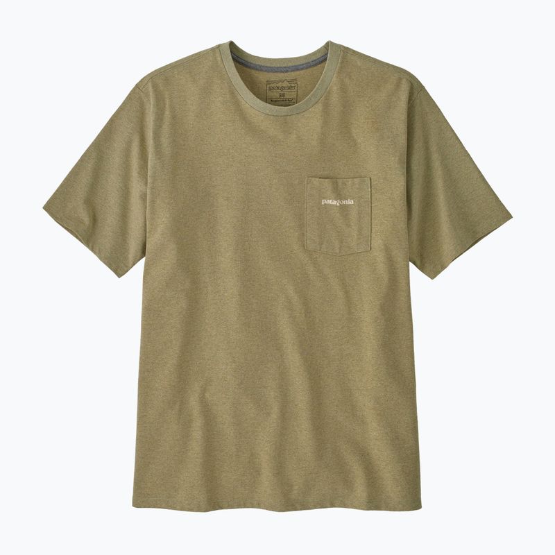 Herren T-Shirt Patagonia Boardshort Logo Pocket Responsibili gumtree green 5