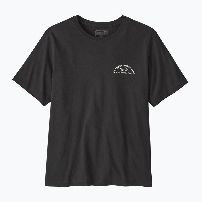Shirt Herren Patagonia Repair Shop ink black