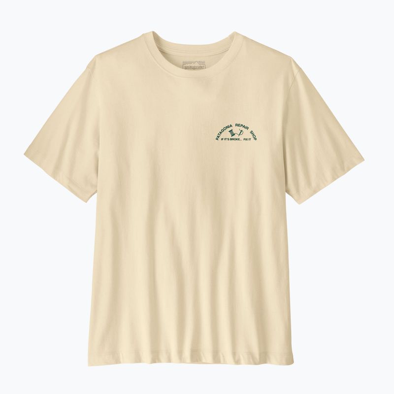 Shirt Herren Patagonia Repair Shop undyed natural