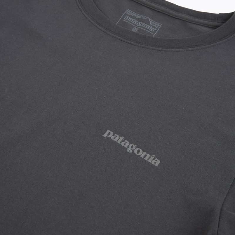 Herren T-Shirt Patagonia P-6 Logo ink black 4