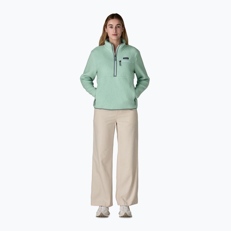 Damen-Fleecejacke Patagonia Retro Pile Marsupial thin ice 2