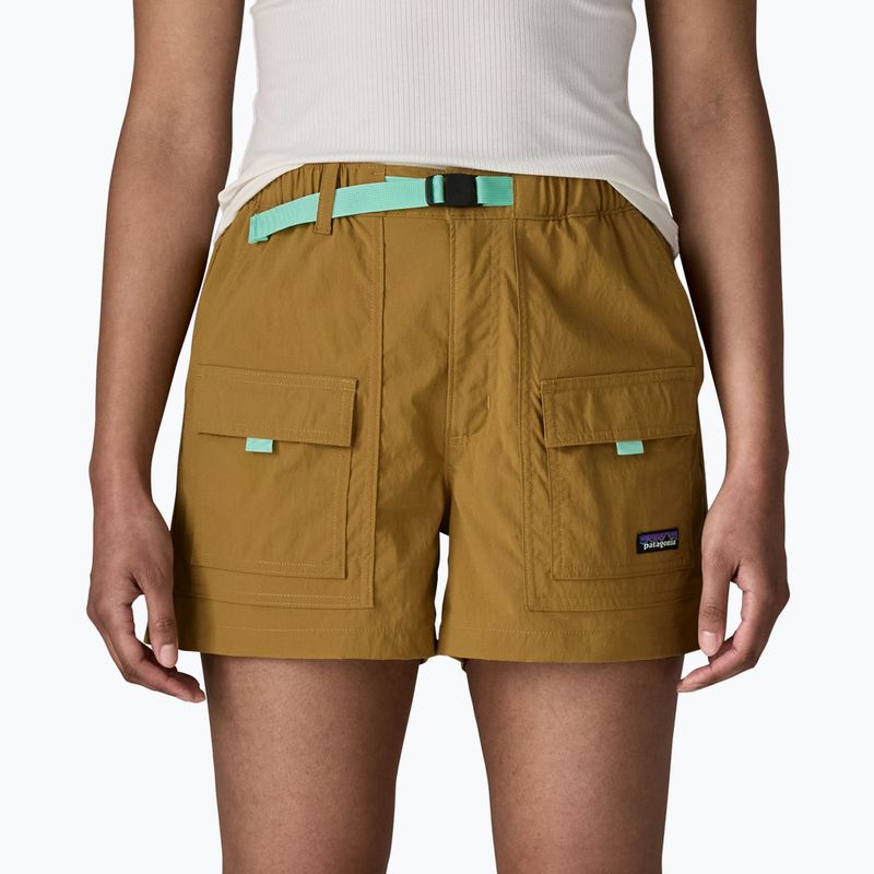 Damen Shorts Patagonia Outdoor Everyday bobcat brown 3