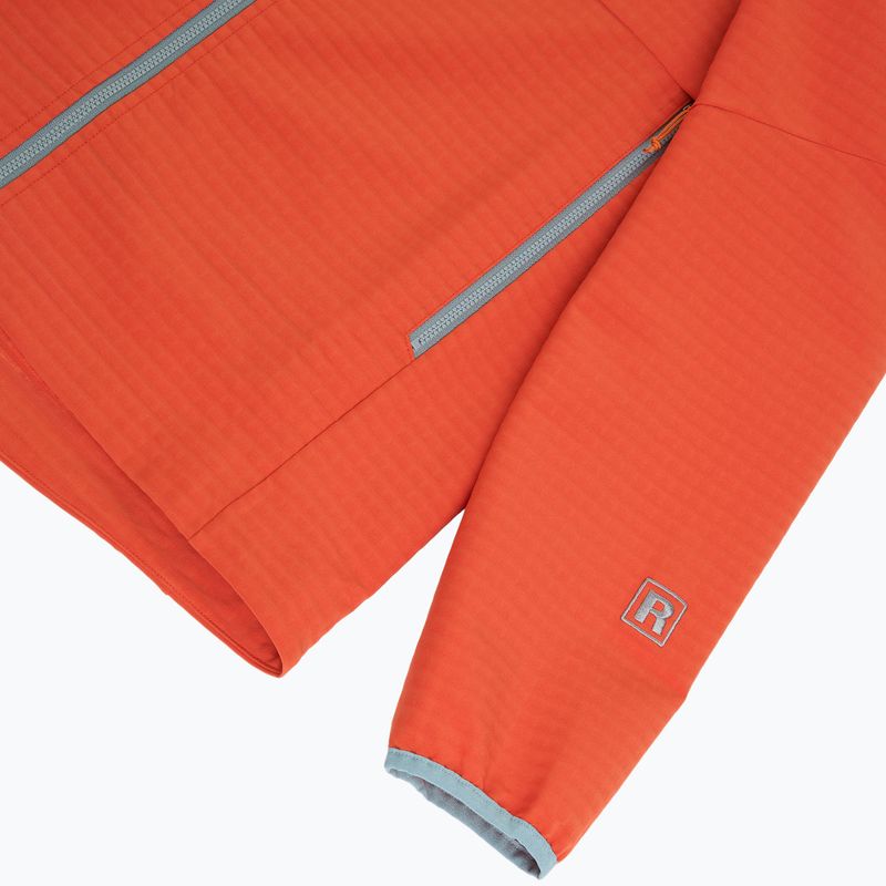 Softshell Jacke Herren Patagonia R1 TechFace Hoody hot ember 4