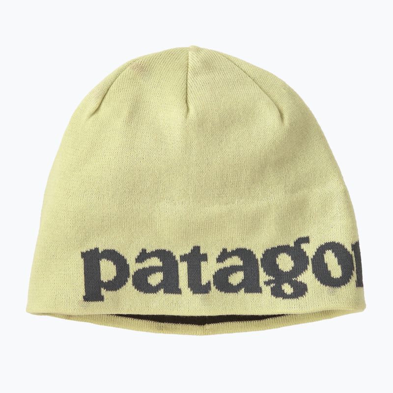 Wintermütze Patagonia Beanie logo belwe: vellum green