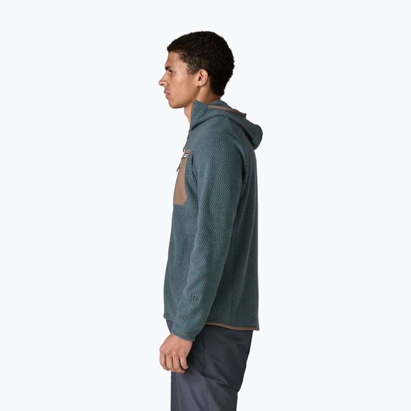 Herren-Trekkingsweatshirt Patagonia R1 Air Full-Zip Hoody summit blue 3