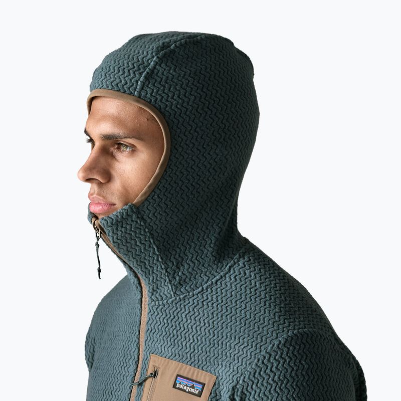 Herren-Trekkingsweatshirt Patagonia R1 Air Full-Zip Hoody summit blue 4