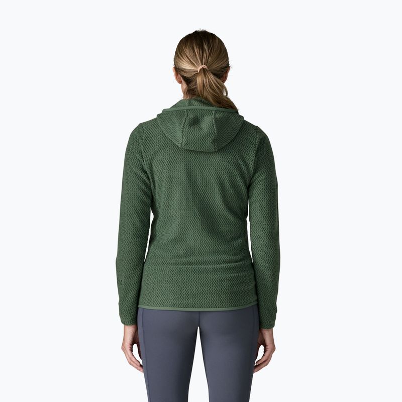 Fleecejacke für Damen Patagonia R1 Air Full-Zip Hoody canopy green 2