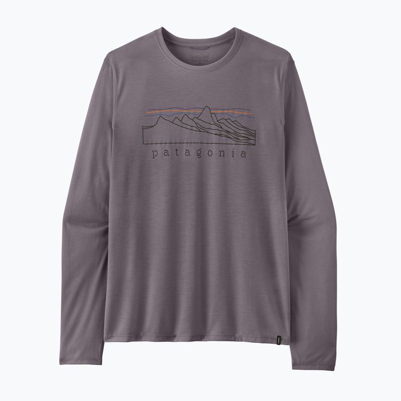 Longsleeve Herren Patagonia Cap Cool Trail Stratapeaks may grey