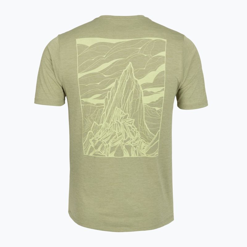 Herren-Shirt Patagonia Cap Cool Daily Shirt - Cloud Crag gumtree green - light gumtree green x-dye 2
