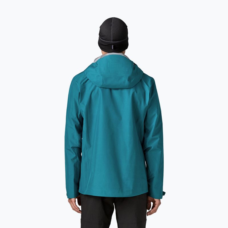 Herren-Regenjacke Patagonia Triolet glacial blue 2