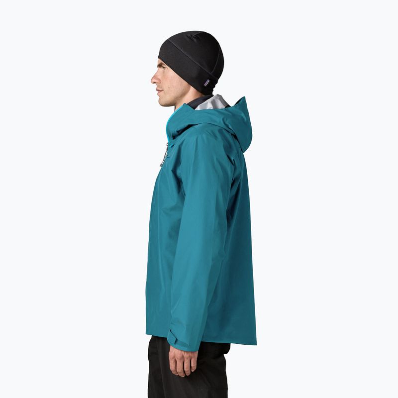 Herren-Regenjacke Patagonia Triolet glacial blue 3