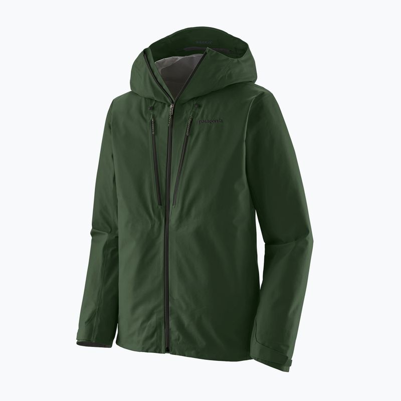 Herren-Regenjacke Patagonia Triolet treeline green 2