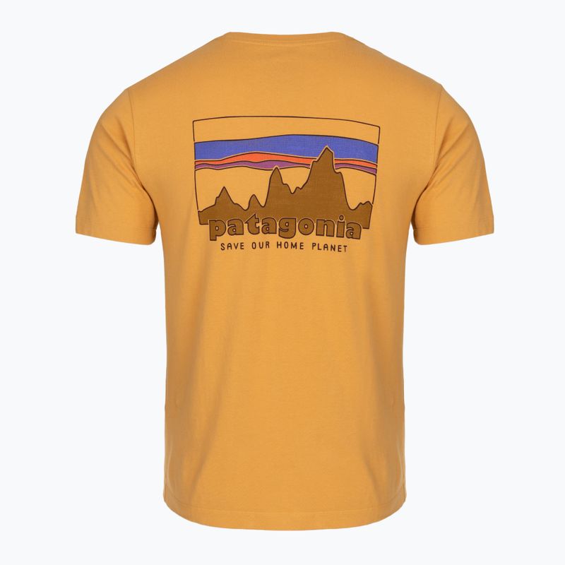 Herren-Shirt Patagonia '73 Skyline T-Shirt dried mango 2