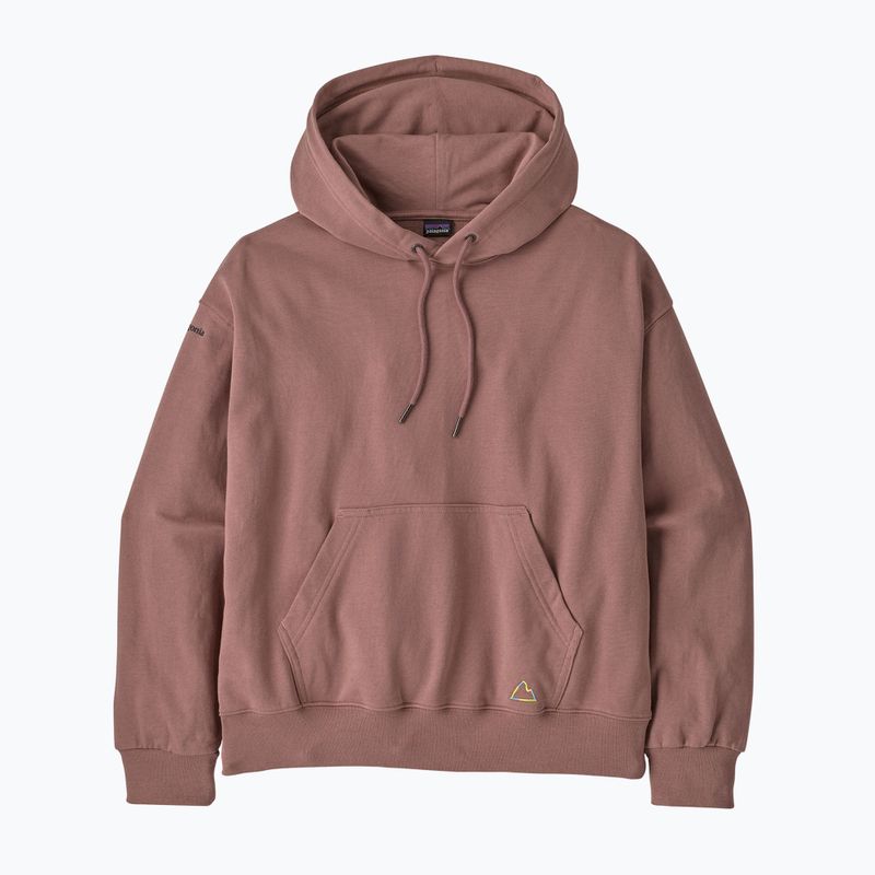 Damenpullover Patagonia Fitz Roy Massif Daily Hoody moonrise taupe