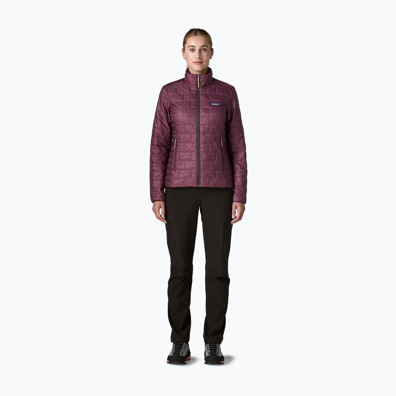 Gefütterte Damenjacke Patagonia Nano Puff berry fig 2