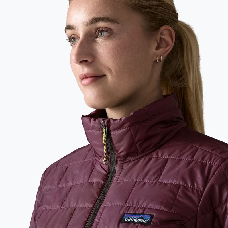 Gefütterte Damenjacke Patagonia Nano Puff berry fig 5