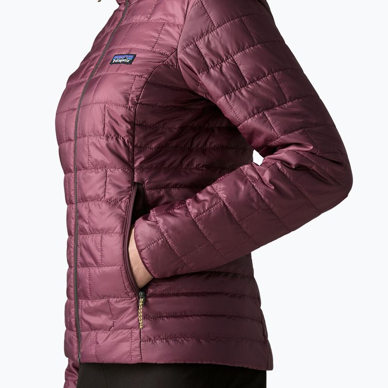 Gefütterte Damenjacke Patagonia Nano Puff berry fig 6