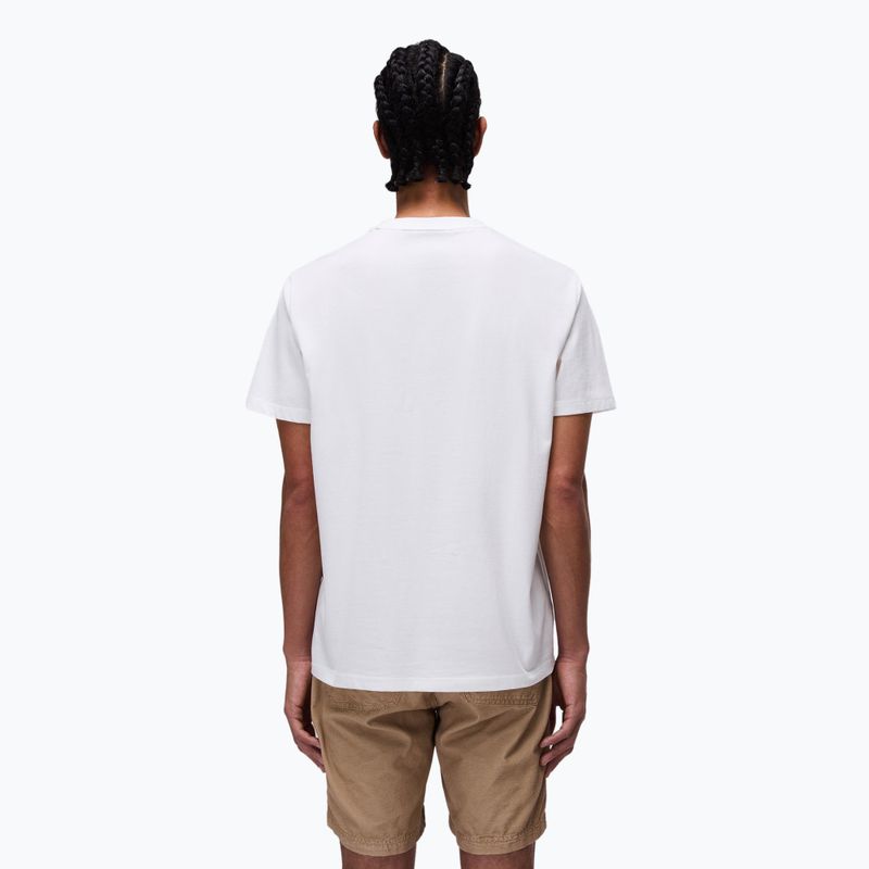Herren Napapijri S-Valdor weißes Reiher-T-Shirt 2