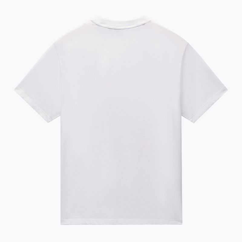Herren Napapijri S-Valdor weißes Reiher-T-Shirt 5