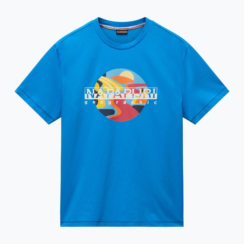 Herren Napapijri S-Valdor französisch blau B2W t-shirt 4
