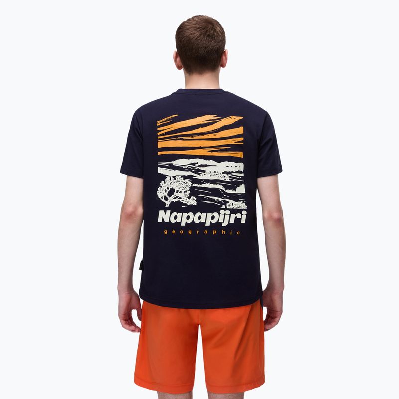 Shirt Herren Napapijri S-Vignonil Back blu marine 2