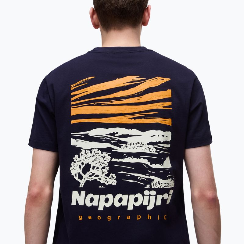 Shirt Herren Napapijri S-Vignonil Back blu marine 4
