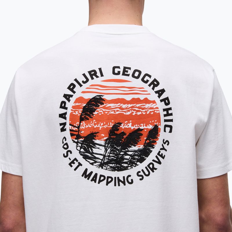 Shirt Herren Napapijri S-Vignonil Back white heron 4