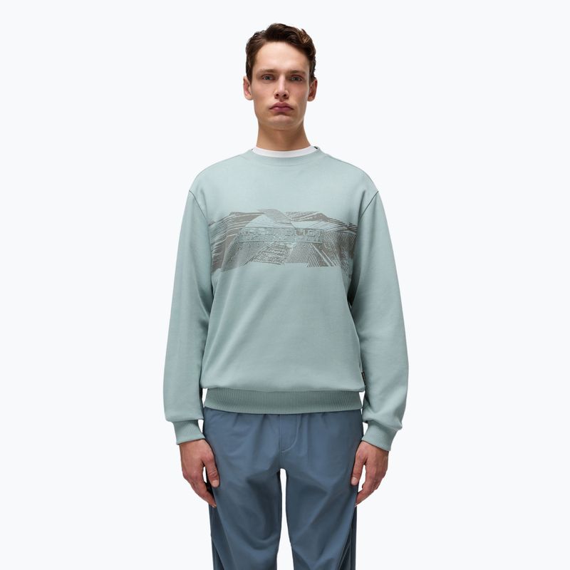 Herren Sweatshirt Napapijri B-Vanni C grün mil G1X