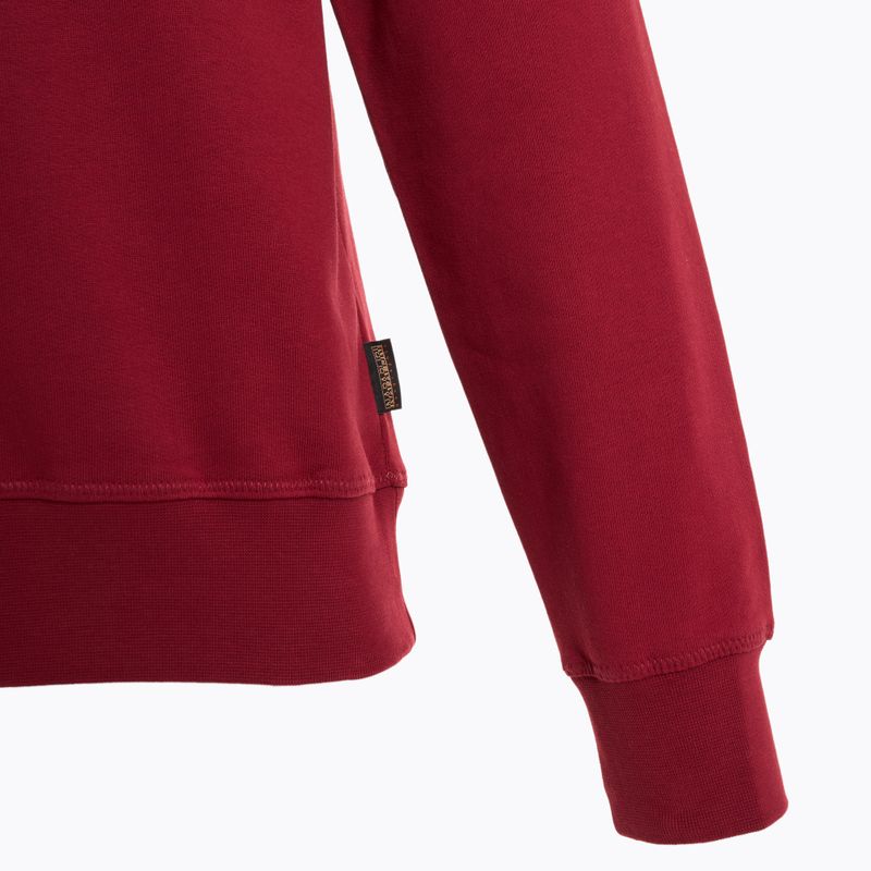 Hoodie Sweatshirt Herren Napapijri B-Saturnia HZ tibetan red R1E 3